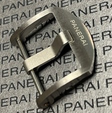Panerai OEM Acier Inoxydable Brossé Bracelet Tang Boucle 20MM