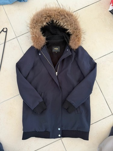 Parka maje bleu marine - maje,