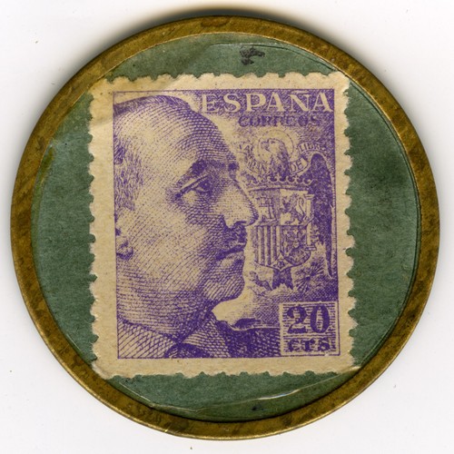 Timbre monnaie espagne - timbre, ☆