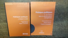 Politiques publiques tomes 1 et 2 Olivier Borraz Virginie Guiraudon 
