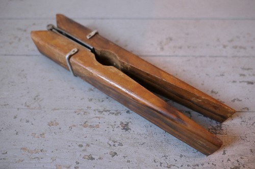 Ancien casse noix bois - casse, decor