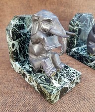 Superbe Paire Serre-Livres