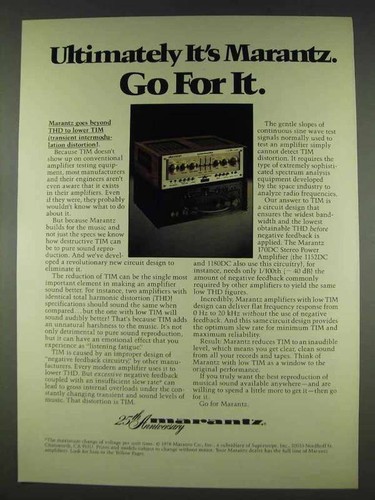 1978 marantz 170dc - 1978, stereo