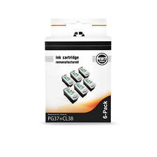 6x Cartouche 3+3 F R Canon Pixma IP-2500 MX-310 MP-140