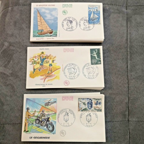 France fdc lot 3 - fdc,