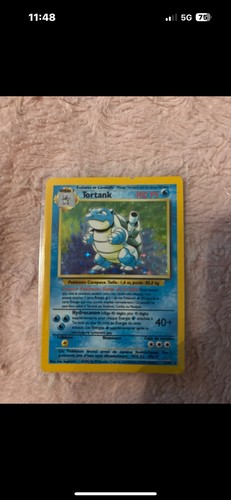 Carte pokémon tortank 102 - carte,