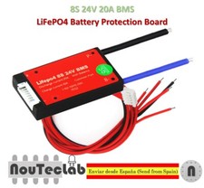 8S 24V 20A LiFePO4 Lithium