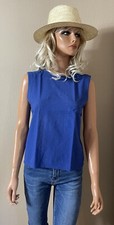 Top haut bleu Vintage Unanyme