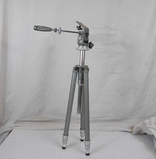 ancien pied telescopique appareil photo GITZO GILUX SPORT tete n°1