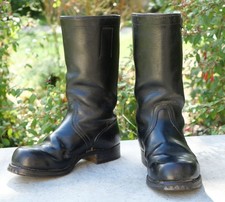 Paire bottes allemandes à boucle semelles continental  ferrées  D AMF25BOT002