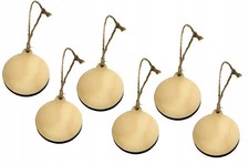 Lot 6 suspensions bois Noël