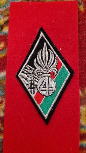 Insigne tissu brodé - , /4°