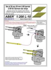 Aber	S 1:200 L-10	 Jeu de 20