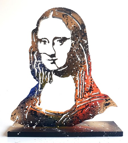 Spaco signed joconde - joconde, sculpture