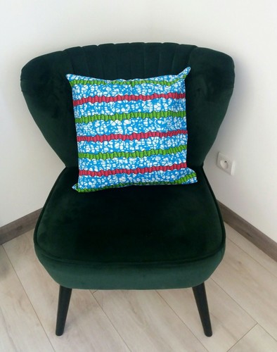 Housse coussin wax - coussin, en