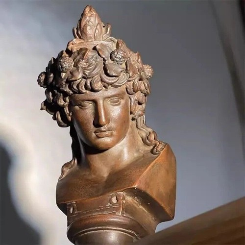 Sculpture buste dionysos - sculpture,