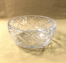 grande coupe / saladier cristal signé D'ARGENTAL 22 cm no Saint Louis Baccarat