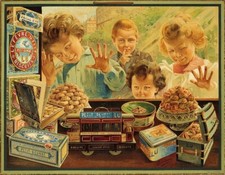 PUB BISCUITS LU Rfjs-POSTER HQ 60x80cm d'une AFFICHE VINTAGE