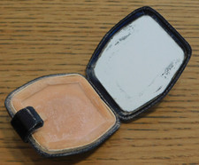 vintage ancien poudrier CARRE