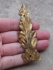 Ancien élément décoration "Palmette" bronze, meuble, pendule...  N°23