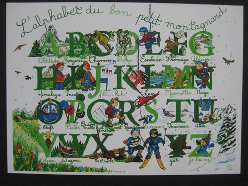 Alphabet bon petit - bon,