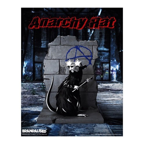 Mighty jaxx banksy anarchy rat - mighty,