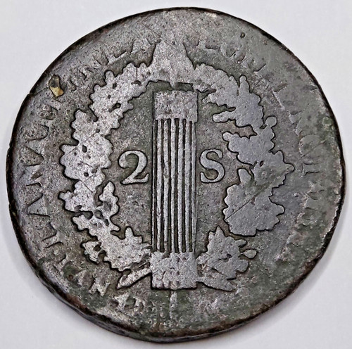 Rare monnaie sols - rare, au
