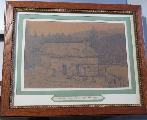 1917 dessin ferme poste - 1917,