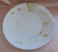 Assiette présentation 27 cm porcelaine Médard de Noblat modèle Chic or