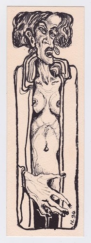 Ancien marque page bookmark - marque,