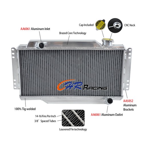 Aluminum radiator for - radiator,