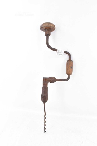 Perceuse manivelle ancienne - perceuse, À