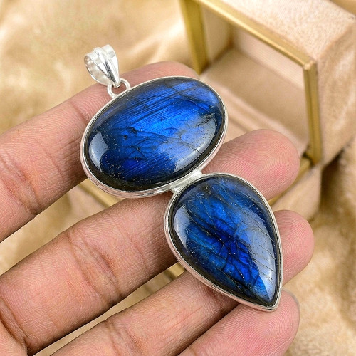 Natural blue labradorite - natural,