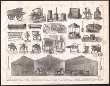 1870 gravure originale - 1870,