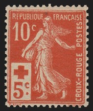 n°147, Semeuse Croix-Rouge