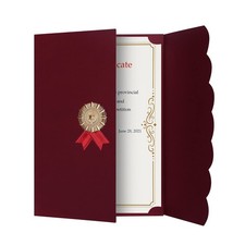 5Pcs Couverture de Certificat