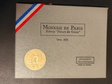 France Coffret 8 pièces 1 centime à 10 francs 1971 FDC