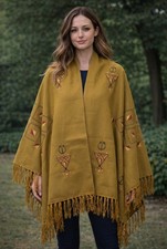 Poncho artisanal tisarnasse - poncho,