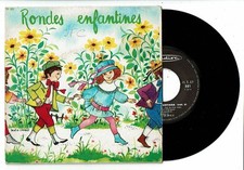 RONDES ENFANTINES Vol 2 Vinyle 45T EP Les PETITS CARILLONNEURS - CADET ROUSSELLE