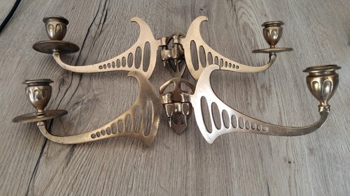Paire appliques époque art - paire,