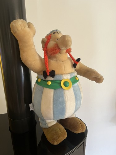 Figurine peluche obelix - figurine,