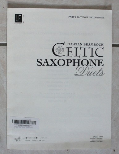 Celtic saxophone partition - ,