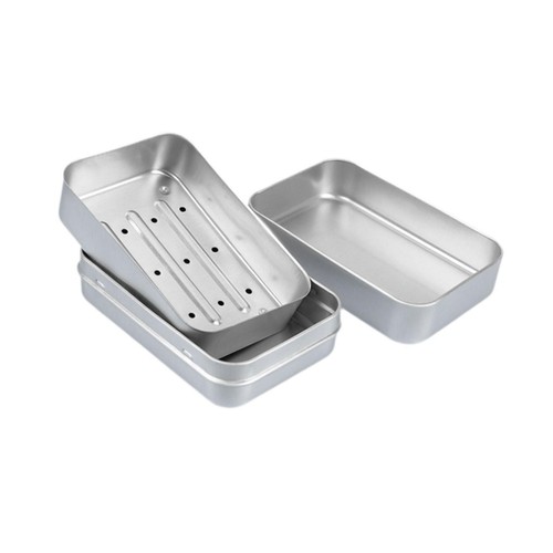 Boîte savon aluminium - boîte, à