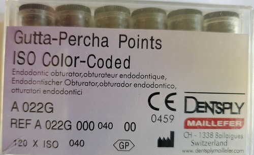 Dentsply gutta percha points - gutta,