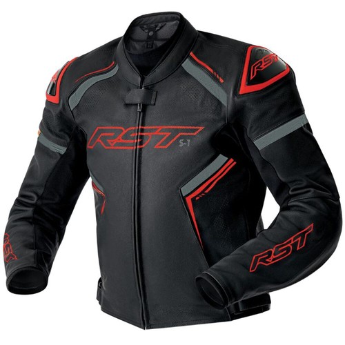 Blouson moto cuir homme - , rst