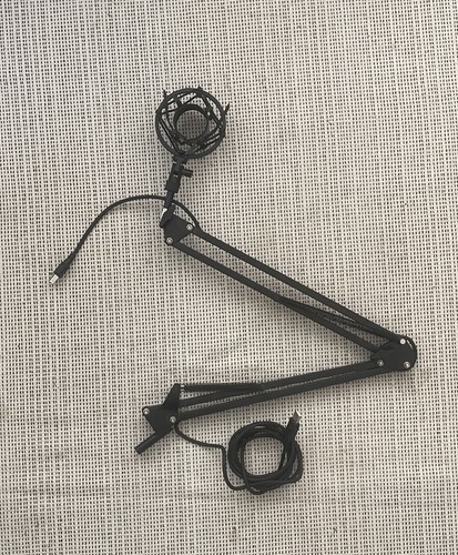 Bras articulé pour micro - , de