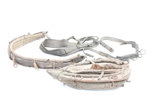 Set vieux ceinture courroies - set,