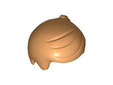 LEGO 15443 MEDIUM NOUGAT Minifigure, Hair Short with 2 Locks on Left Side