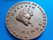 Médaille, Chambre de Commerce de Chambéry, 1960