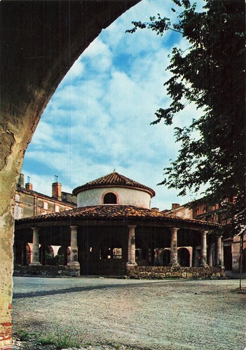 Auvillar halle - auvillar, la